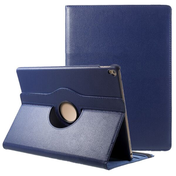 

Чехол-книжка Rotating Case для Apple iPad Pro 12.9 2015 / 2017 (Wake / Sleep) Dark Blue