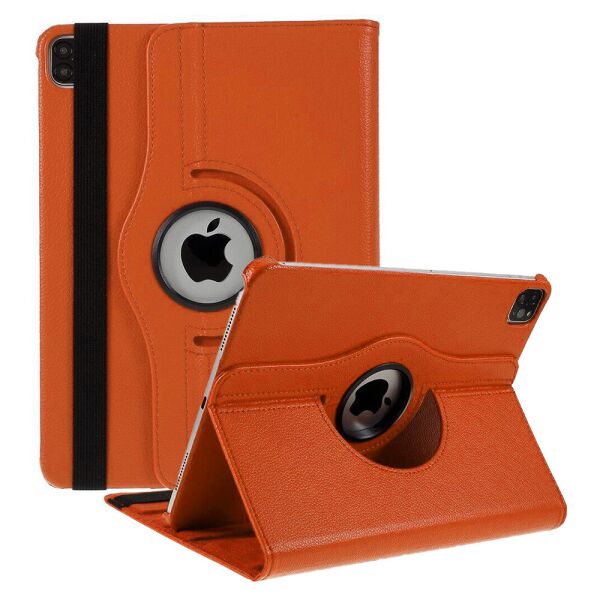 

Чехол-книжка Rotating Case для Apple iPad Pro 12.9 2018 / 2020 (Wake / Sleep) Orange