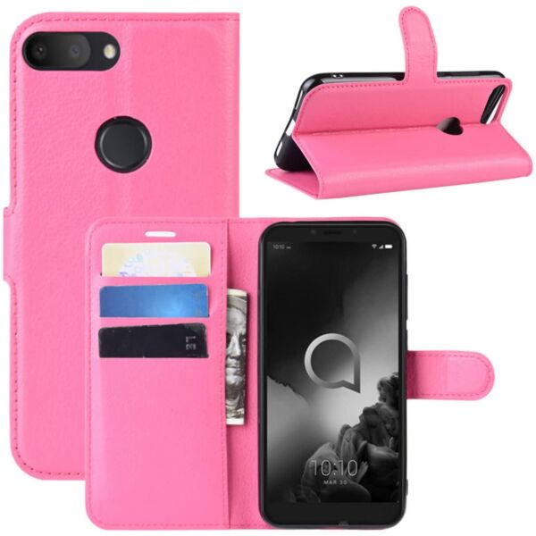 

Чехол-книжка Litchie Wallet для Alcatel 1S (5024D) Rose