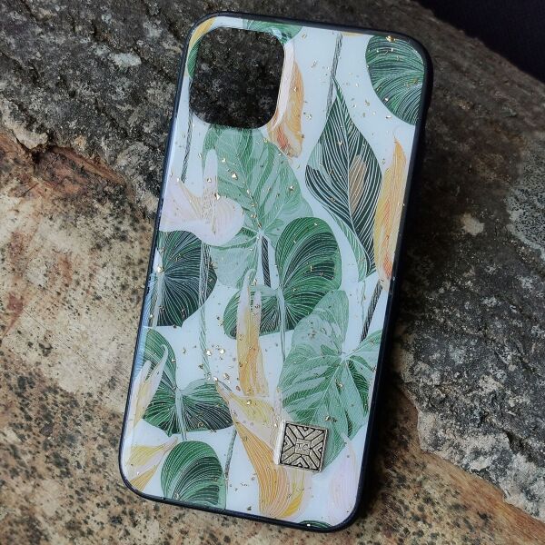 

Чехол Epoxy Case для Apple iPhone 11 Pro Green Leaves