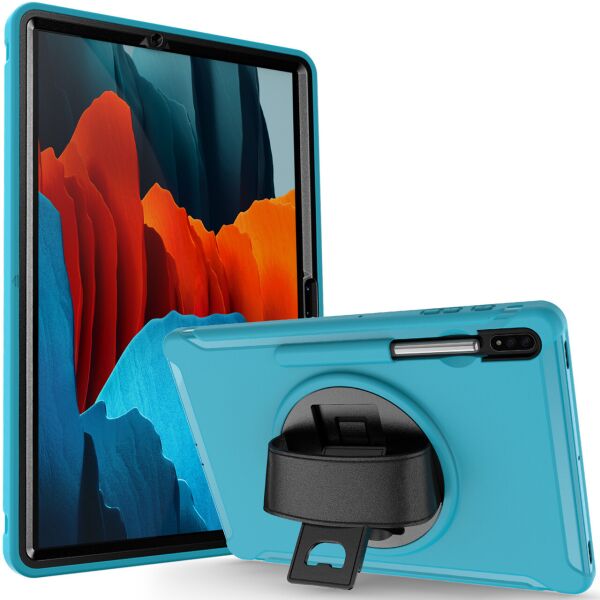 

Чехол Rotating Belt Case для Samsung Galaxy Tab S7 Plus 12.4 T970 / T975 Light Blue