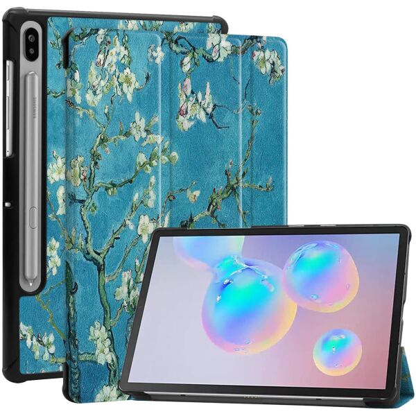 

Чехол-книжка Colored Cover для Samsung Galaxy Tab S6 10.5 T860 / T865 (Wake / Sleep) Blossom