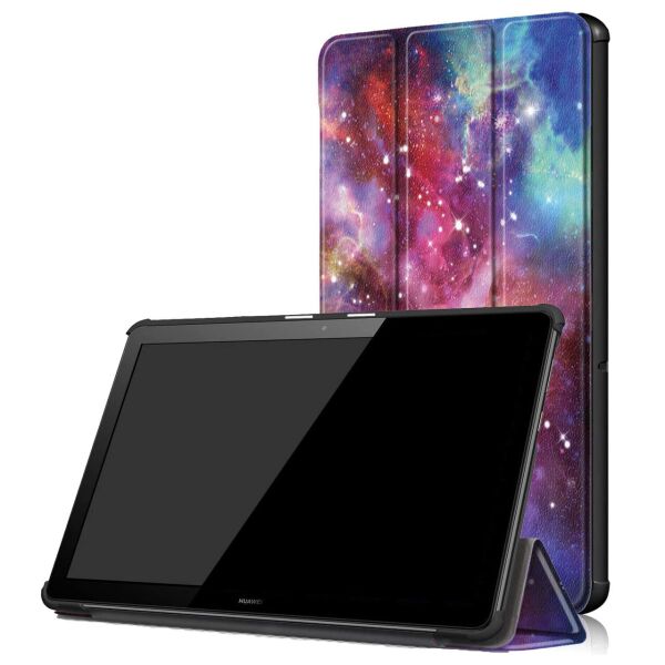 

Чехол-книжка Colored Cover для Huawei MediaPad T5 10 Milky Way
