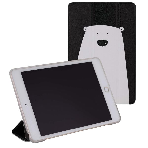 

Чехол-книжка Colored Cover для Apple iPad 5 2017 / iPad 6 2018 (Wake / Sleep) Bear