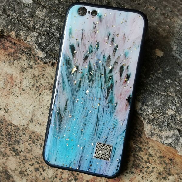 

Чехол Epoxy Case для Apple iPhone 6 Plus / 6S Plus Blue Feather