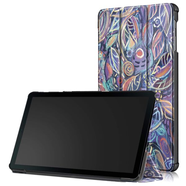 

Чехол-книжка Colored Cover для Samsung Galaxy Tab A 10.1 2019 T510 / T515 Leaves