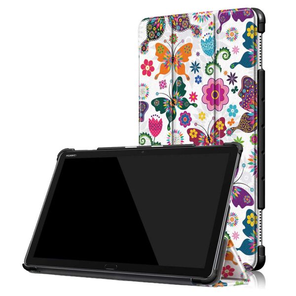 

Чехол-книжка Colored Cover для Huawei MediaPad M5 Lite 10.1 Butterflies