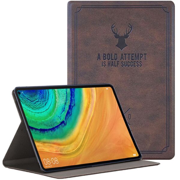 

Чехол-книжка Deer Case для Huawei MatePad Pro 10.8 (Wake / Sleep) Dark Brown