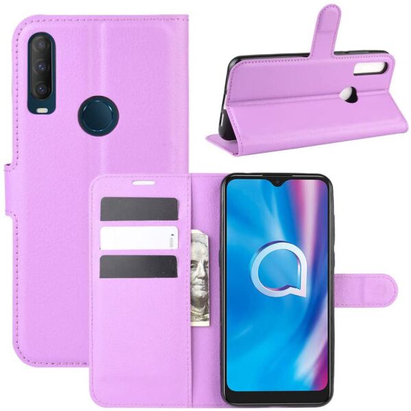 

Чехол-книжка Litchie Wallet для Alcatel 1SE (5030D) Violet