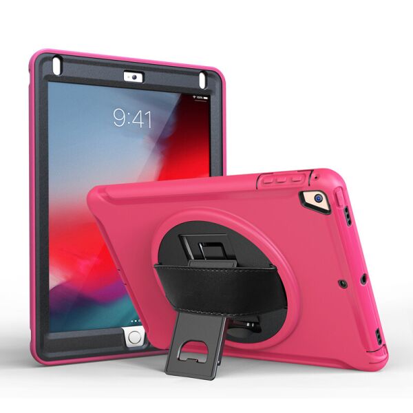 

Чехол Rotating Belt Case для Apple iPad 5 2017 / iPad 6 2018 Rose