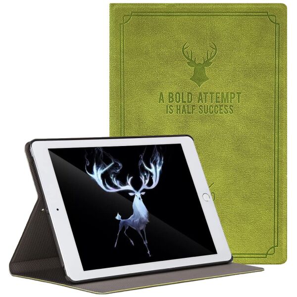 

Чехол-книжка Deer Case для Apple iPad Mini 1 / 2 / 3 (Wake / Sleep) Green