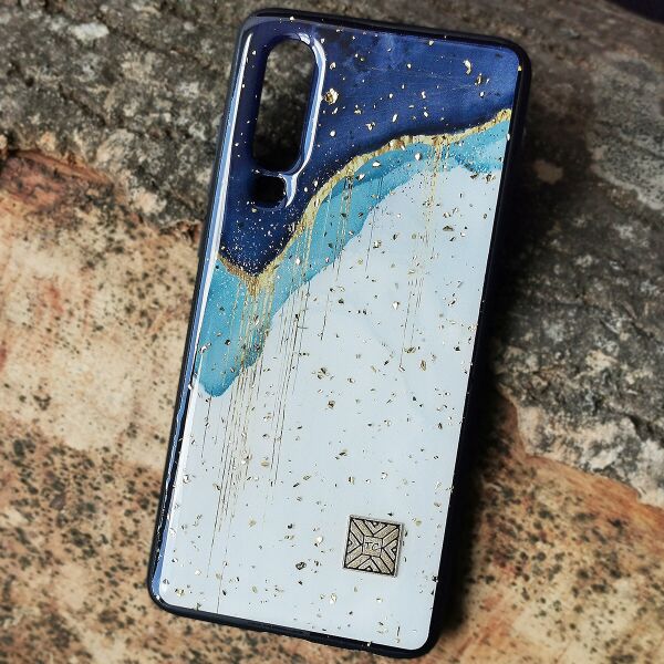 

Чехол Epoxy Case для Huawei P30 White Wave