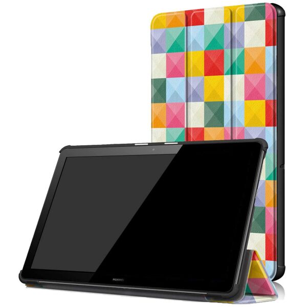 

Чехол-книжка Colored Cover для Huawei MediaPad T5 10 Cubes