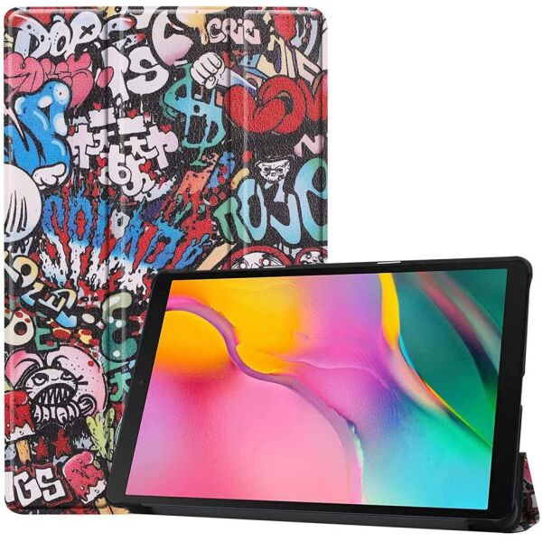 

Чехол-книжка Colored Cover для Samsung Galaxy Tab A 10.1 2019 T510 / T515 Graffiti