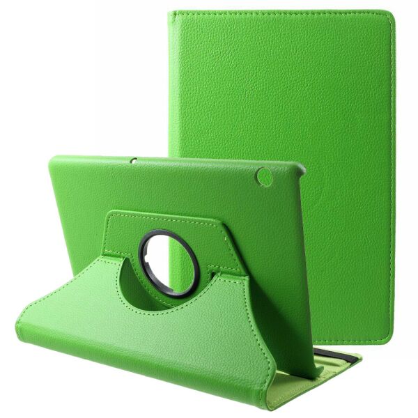 

Чехол-книжка Rotating Case для Huawei MediaPad T5 10.1 (Wake / Sleep) Green