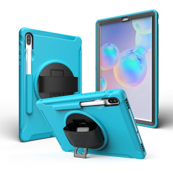 

Чехол Rotating Belt Case для Samsung Galaxy Tab S6 10.5 T860 / T865 Light Blue