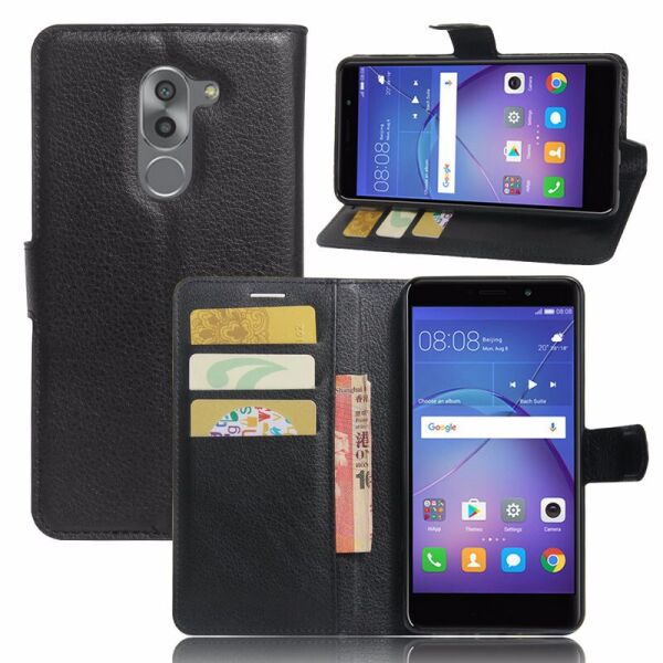 

Чехол-книжка Litchie Wallet для Huawei GR5 2017 Черный