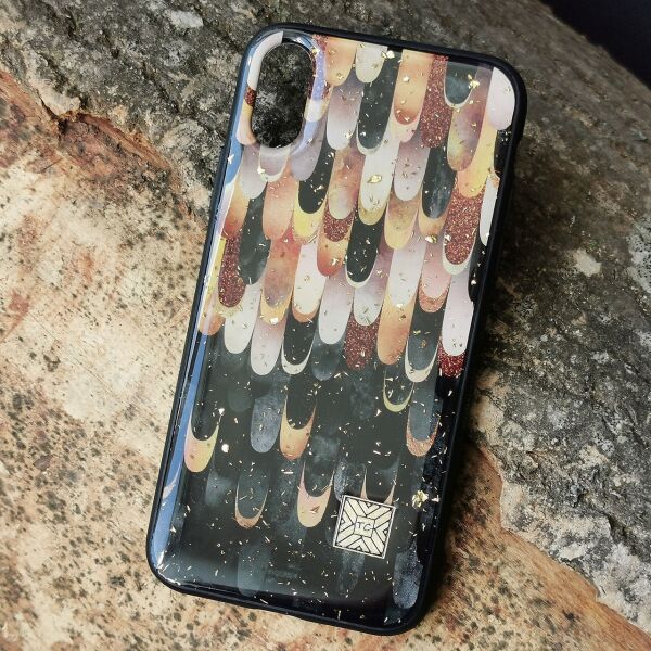 

Чехол Epoxy Case для Apple iPhone X / XS Golden Pattern