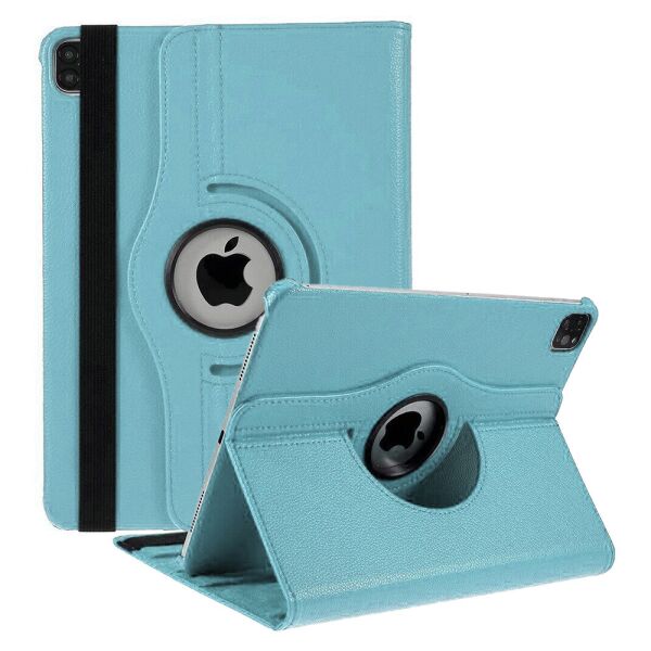 

Чехол-книжка Rotating Case для Apple iPad Pro 12.9 2018 / 2020 (Wake / Sleep) Light Blue