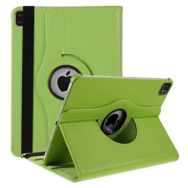 

Чехол-книжка Rotating Case для Apple iPad Pro 12.9 2018 / 2020 (Wake / Sleep) Green