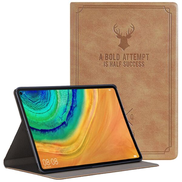 

Чехол-книжка Deer Case для Huawei MatePad Pro 10.8 (Wake / Sleep) Light Brown