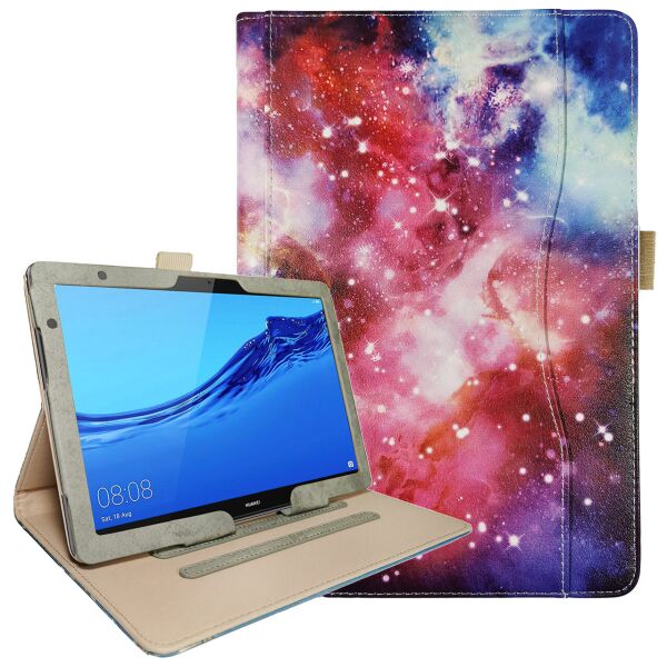 

Чехол Leather Painting Case для Huawei MediaPad M5 Lite / T5 10.1 (Wake / Sleep) Space