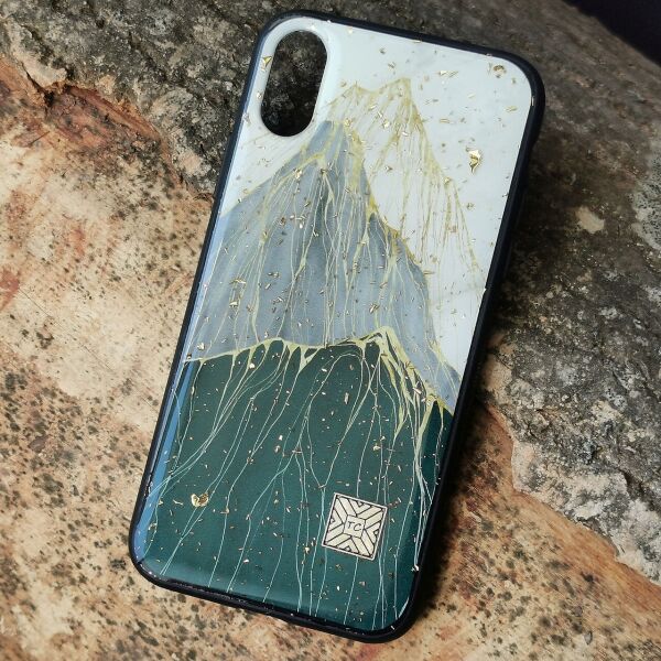 

Чехол Epoxy Case для Apple iPhone XS Max Green Mountain