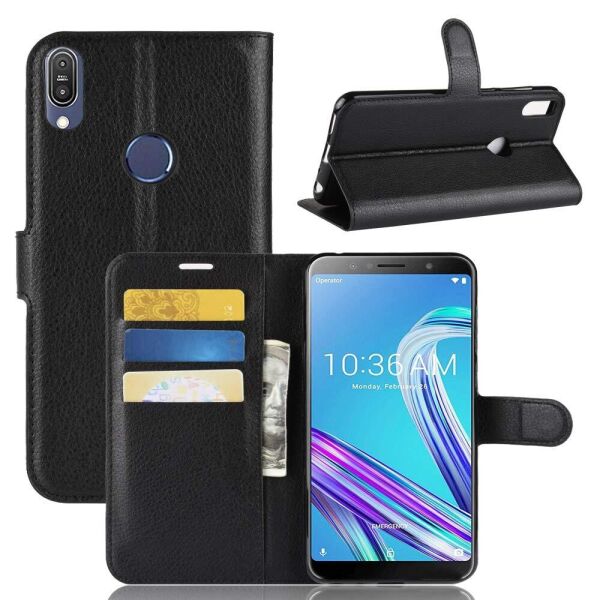 

Чехол-книжка Litchie Wallet для Asus Zenfone Max Pro M1 ZB601KL / ZB602KL Black