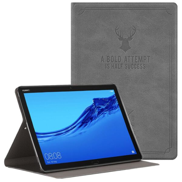 

Чехол-книжка Deer Case для Huawei MediaPad M5 Lite 10.1 (Wake / Sleep) Grey