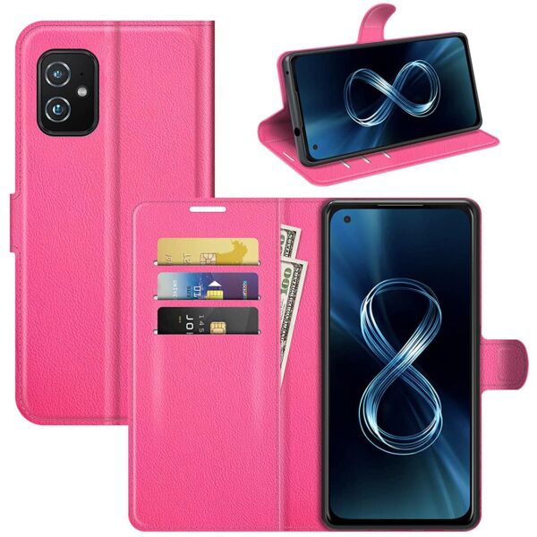 

Чехол-книжка Litchie Wallet для Asus Zenfone 8 Rose