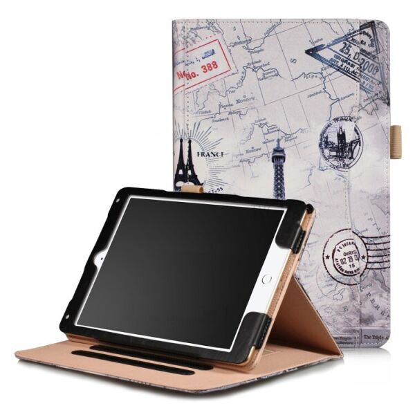 

Чехол Leather Painting Case для iPad 5 2017 / iPad 6 2018 9.7 (Wake / Sleep) Paris
