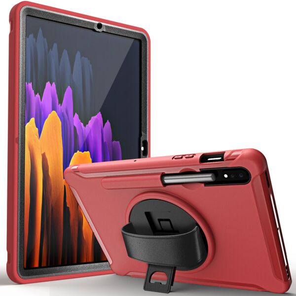 

Чехол Rotating Belt Case для Samsung Galaxy Tab S7 11.0 T870 / T875 Red