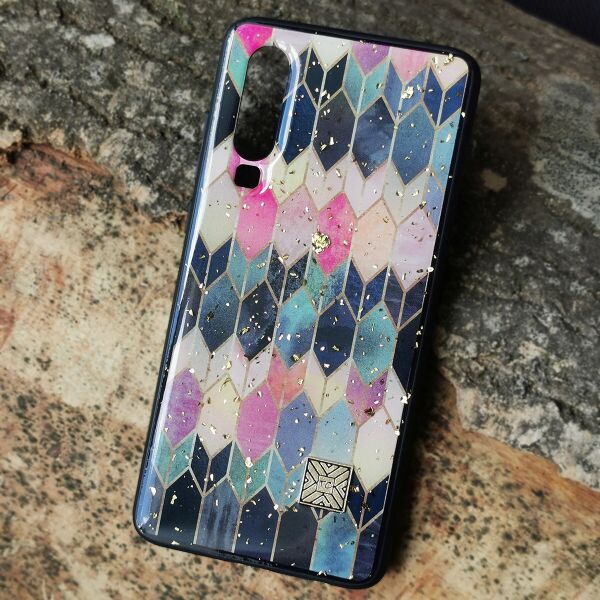 

Чехол Epoxy Case для Huawei P30 Rhombic Mosaic