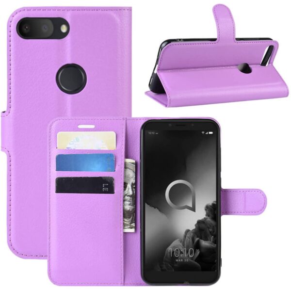 

Чехол-книжка Litchie Wallet для Alcatel 1S (5024D) Violet