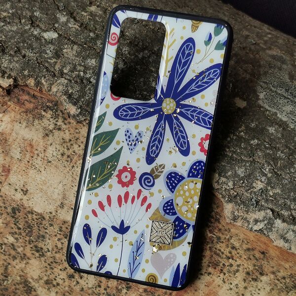 

Чехол Epoxy Case для Huawei P40 Pro Blue Flower