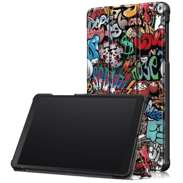 

Чехол-книжка Colored Cover для Samsung Galaxy Tab A 8.0 2019 T290 / T295 Graffiti