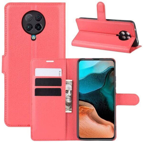 

Чехол-книжка Litchie Wallet для Poco F2 Pro / Redmi K30 Pro Red