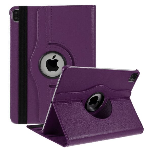 

Чехол-книжка Rotating Case для Apple iPad Pro 11 2018 / 2020 / Air 4 10.9 (Wake / Sleep) Purple