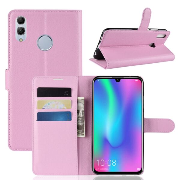 

Чехол-книжка Litchie Wallet для Huawei P Smart 2019 / Honor 10 Lite Светло-розовый