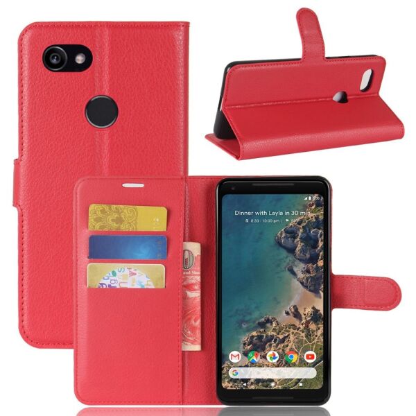 

Чехол-книжка Litchie Wallet для Google Pixel 2 XL Красный