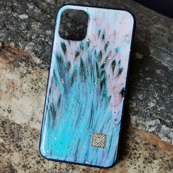 

Чехол Epoxy Case для Apple iPhone 11 Blue Feather