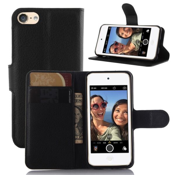 

Чехол-книжка Litchie Wallet для Apple iPod Touch 5 / 6 / 7 Черный