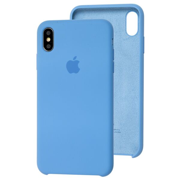 

Чехол Silicone Case для Apple iPhone X / XS Cornflower