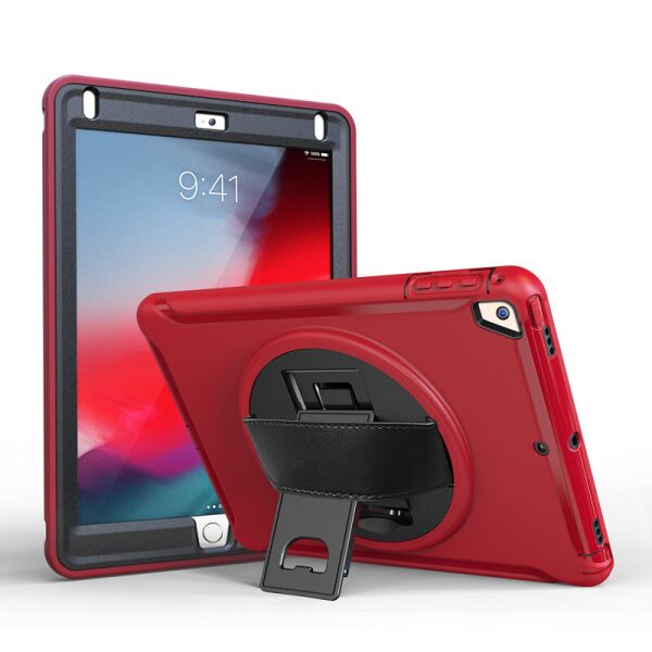 

Чехол Rotating Belt Case для Apple iPad 5 2017 / iPad 6 2018 Red