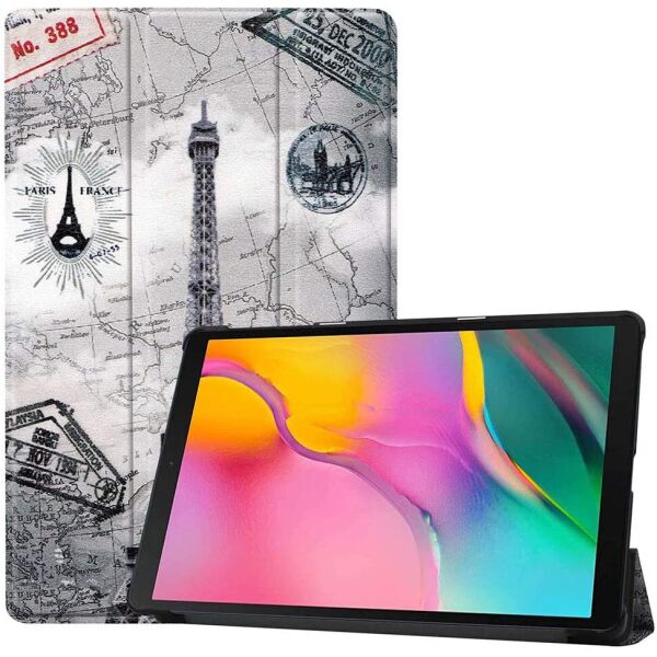 

Чехол-книжка Colored Cover для Samsung Galaxy Tab A 10.1 2019 T510 / T515 Eiffel Tower