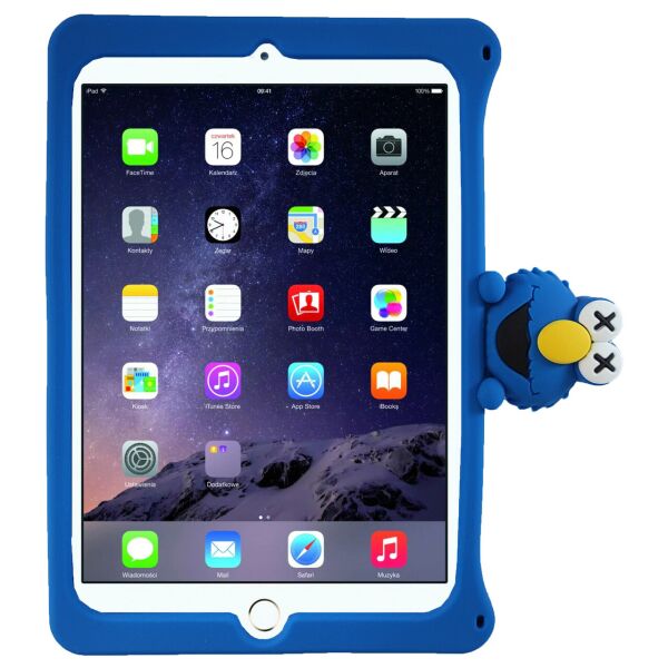 

Чехол Cartoon 3D Case для Apple iPad Mini 1 / 2 / 3 Blue Cookie Monster