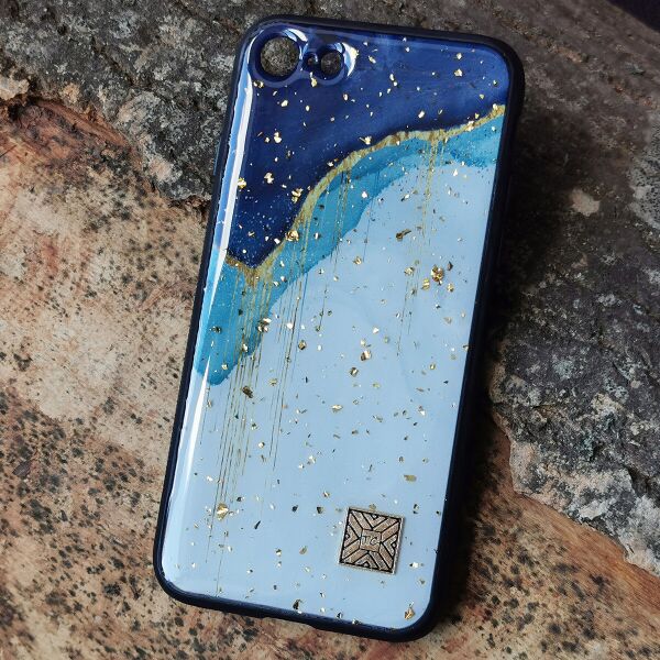 

Чехол Epoxy Case для Apple iPhone 7 / 8 / SE 2020 White Wave