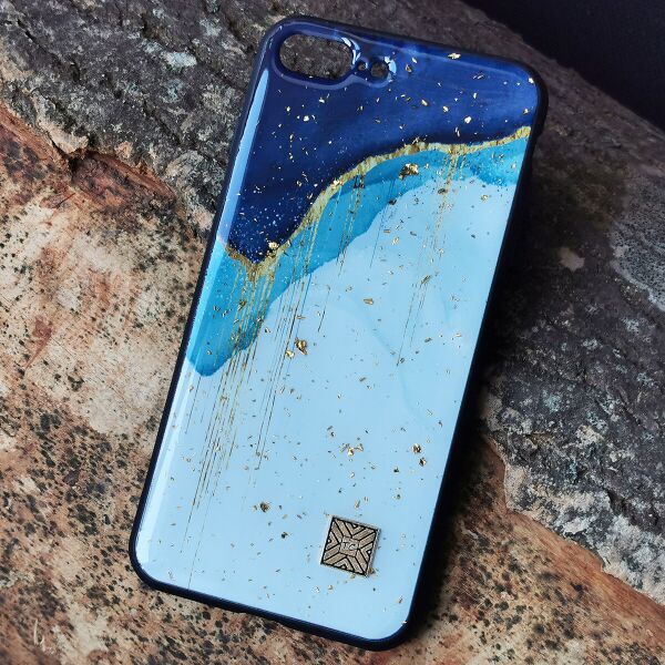 

Чехол Epoxy Case для Apple iPhone 7 Plus / 8 Plus White Wave
