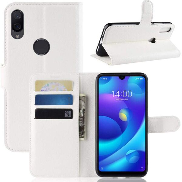 

Чехол-книжка Litchie Wallet для Xiaomi Mi Play Белый