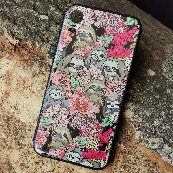 

Чехол Epoxy Case для Apple iPhone XR Sloths